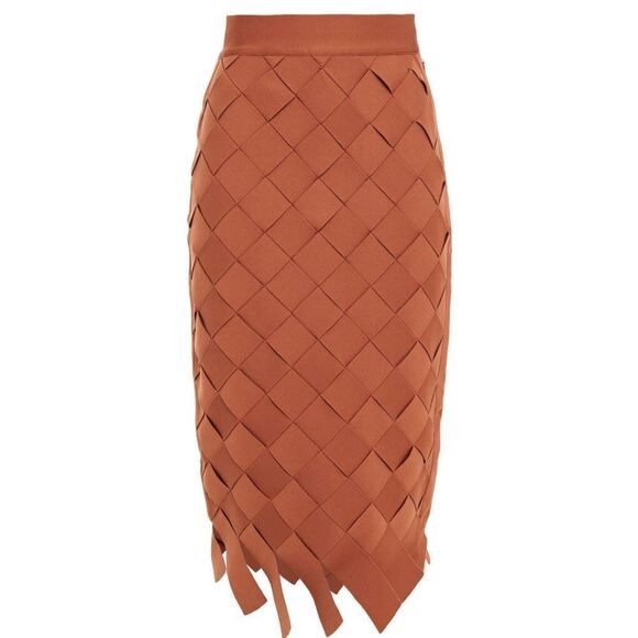 NWT Herve Leger Basketweave Bandage Skirt - Picture 4 of 10